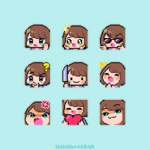 max caulfield emotes by minimoonbun